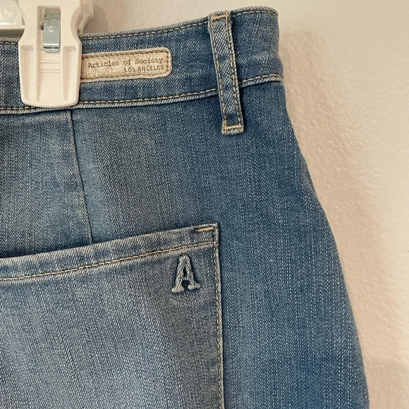 Articles of Society Jean Skirt - Picture 4 of 4